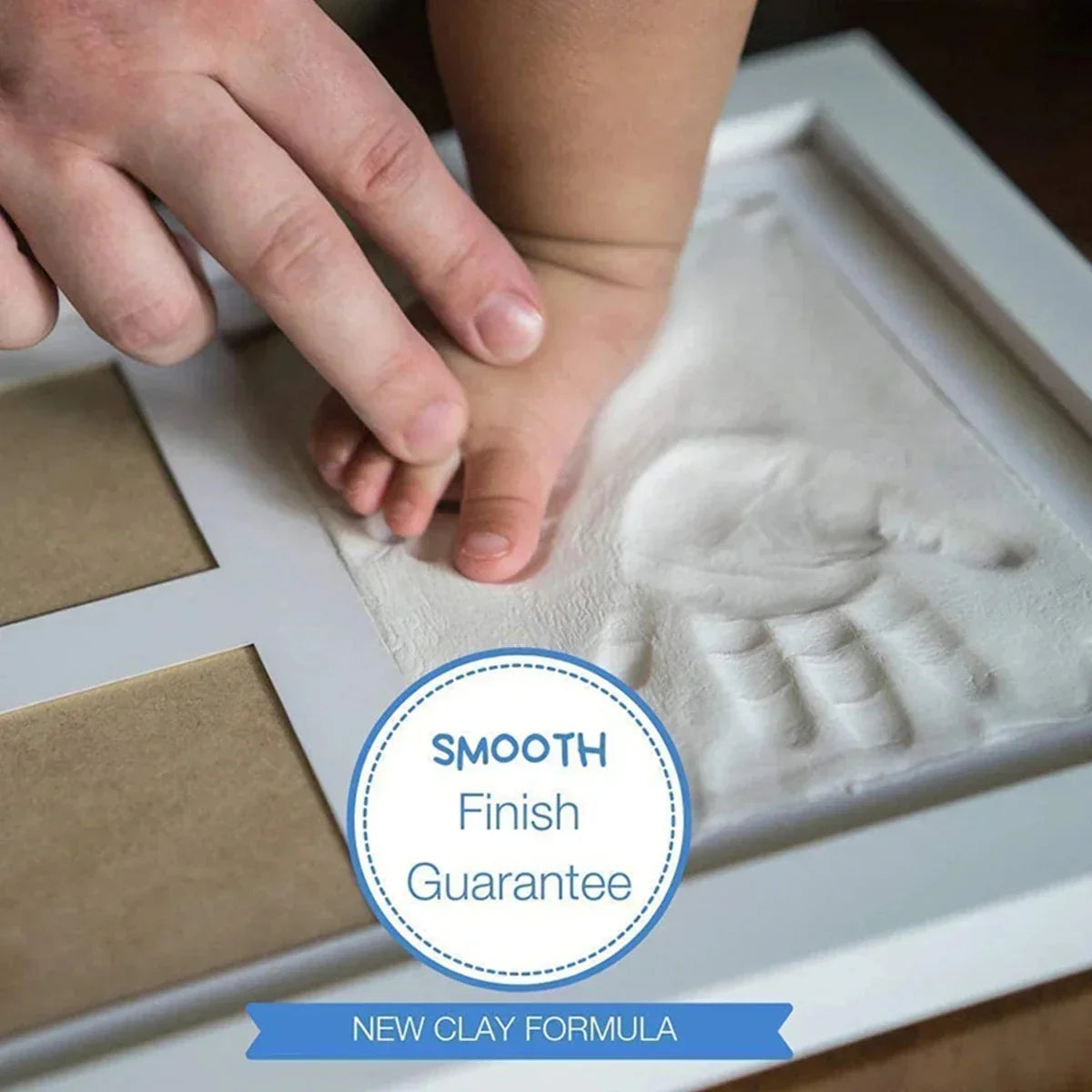 DIY Baby Print Keepsake Frame